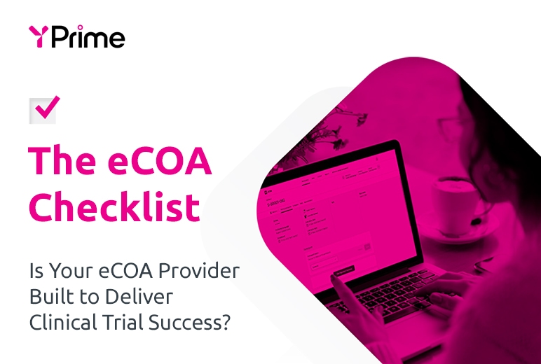 eCOA checklist for selecting eCOA clinical trial technology vendors